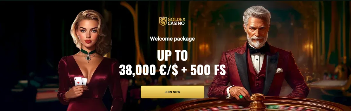 Goldex casino banner